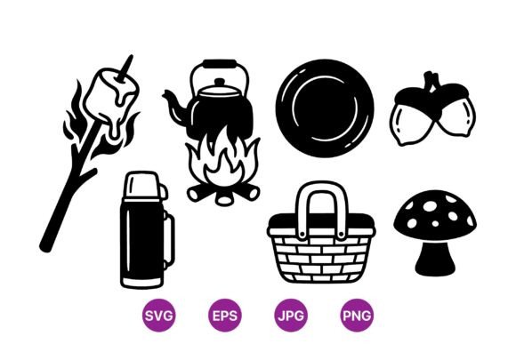 Download Campfire Cooking Adventure SVG - Campfire cooking Collection