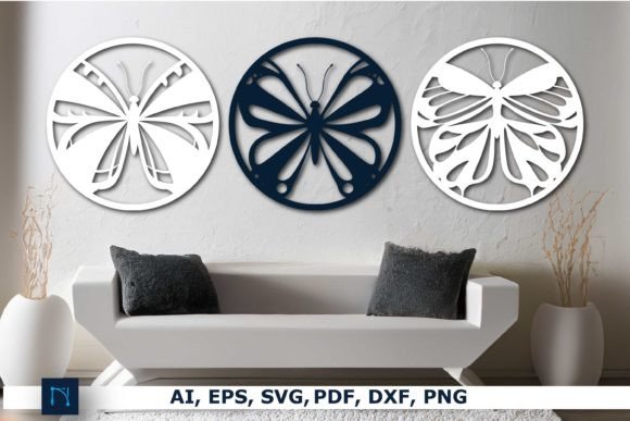 Download Laser-cut Butterfly Wall Decor SVG Bundle - Premium Resources